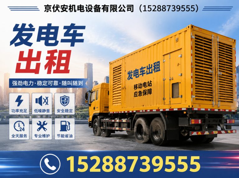 扬州柴油发电机组出租展示图
